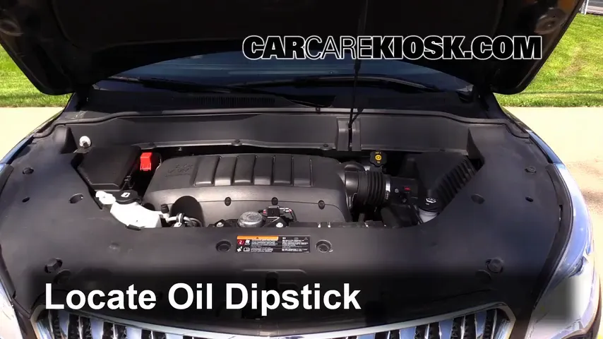 2013 Buick Enclave 3.6L V6 Huile Vérifier le niveau de l'huile